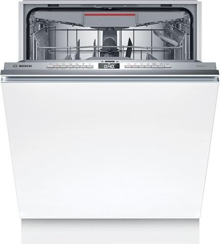 Bosch SMV6ZCX10E Serie 6, Lavastoviglie da incasso a scomparsa totale, PerfectDry: Asciugatura impeccabile e consumi ridotti, Home Connect, Diagnostica da remoto, TimeLight, 60 cm