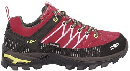 CMP Rigel Low Wmn Trekking Shoes Wp Damen Wanderschuhe, Pfingstrose Apfel, 41 EU