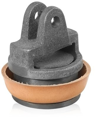 Ersatzkolben für Schwengelpumpen, Handpumpen Typ 75 Schwengelpumpenkolben mit 1 Lederdichtung, Schwengelpumpe Ersatzteile Handschwengelpumpe Handpumpe Typ 75 für Gartenpumpe