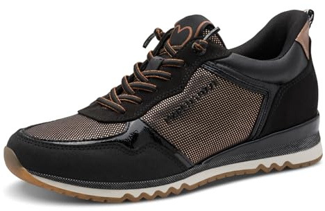 MARCO TOZZI Damen Sneaker weiches Feel Me Wechselfußbett weiches Innenfutter Stylisch