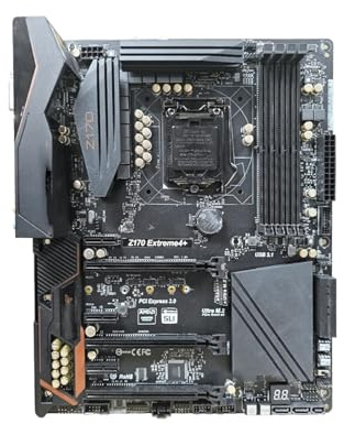 Placa Madre Fit For ASRock Z170 Extreme4 + Intel LGA 1151 DDR4 64GB Compatible con Core i5-6500 i7-7700K CPU PCI-E 3,0 USB3.1M.2 HDMI ATX