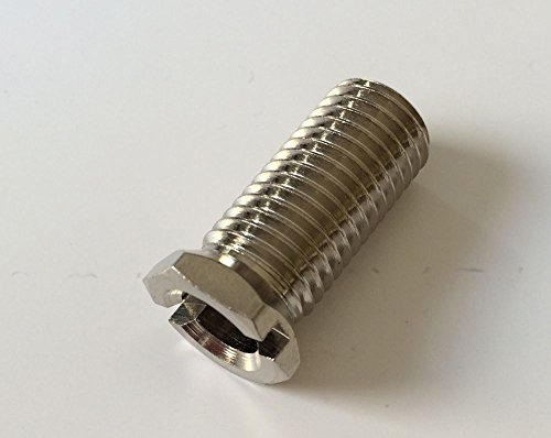 Viega Schraube 122485 M12 x 1.5 x 28 messing matt-vernickelt zur Befestigung des Ventiloberteils der Multiplex und Multiplex Trio