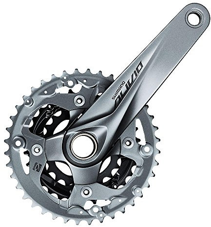 Shimano Alivio FCM4050EX002X - Bielas 9V. Sin Cazoletas, 175mm. 40/30/22