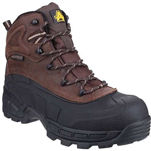 Amblers Mens FS430 Orca S3 Waterproof Leather Safety Boots (8 UK) (Brown)