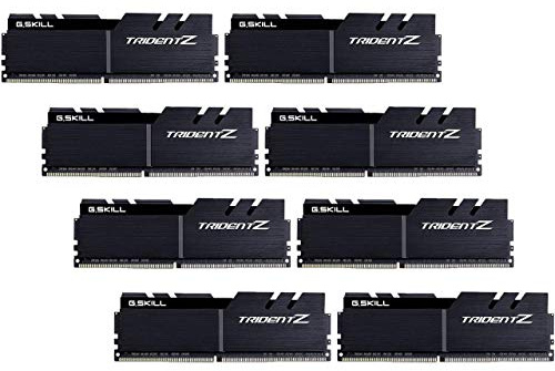 G.SKILL 64GB DDR4 Trident Z 3600Mhz PC4-28800 CL16 Schwarz 1.35V Octuple Channel Kit (8x8GB)