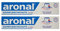 2x aronal Zahnpasta 75ml Zahnfleischschutz mit Zink PZN: 9431782 elmex Forschung