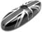 Coque de rétroviseur intérieur pour R50 R52 R53 R55 R56 R57 R58 R59 R60 R61 2004-2013, Jack gris