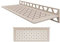 Schluter Systems Wandregal-W - Blumen-Design - Creme - (SWS1D5TSC) Kerdi-Line Duschzubehör