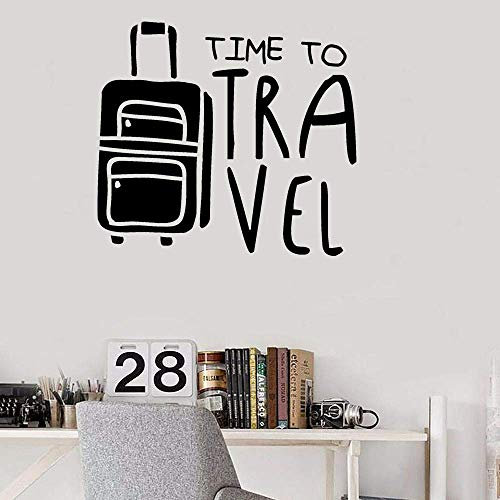Reise Wandtattoos Zeitreise Nach Hause Dekoration Raumdekoration Schlafzimmer Aufkleber 57X57Cm