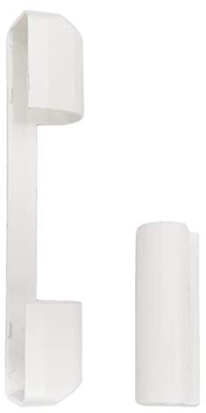 Fuhr Tilt Turn Window Top Hinge White Plastic Covers 2 Parts Pack
