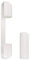 Fuhr Lot de 2 charnières pivotantes en plastique pour fenêtre Blanc