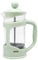 NERTHUS FIH 794 Cafetera Francesa de Émbolo, PP/Vidrio de Borosilicato/SS, VERDE, 350 ml