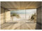 Papel Pintado Efecto 3D Ventana Playa Mar Salón Dormitorio - Incluye Pegamento - Fotomurales Pared Tejido No Tejido Decorativos Murales Fotográfico Moderno Decoración de Paredes (416x254 cm)