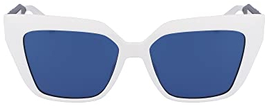 Calvin Klein Jeans Unisex CKJ22639S Sunglasses, 100 White, One Size