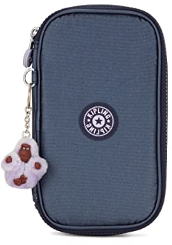Kipling 50 Stifte, Federmäppchen für bis zu 50 Stifte, 21 cm, 1 l, Admiral Bl Met, Admiral Bl Met, Einheitsgröße, 50 Stifte