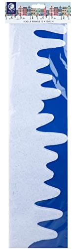 VFM - Decorative Icicle Fringe for Christmas (15cm X 180cm)