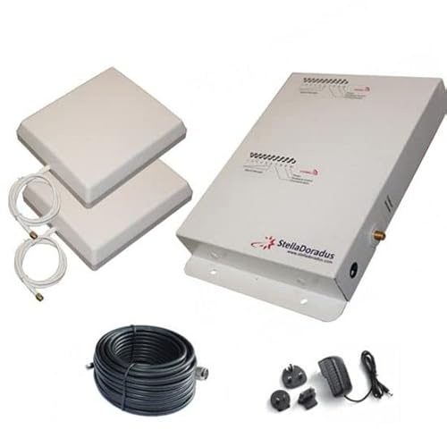 Stella Doradus - Booster/répéteur/amplificateur des signaux GSM + 4G - 1000m²