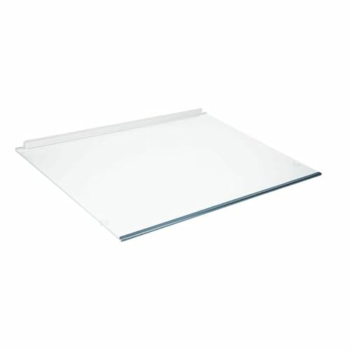 LUTH Premium Profi Parts kompatibel mit Liebherr Glasplatte 7276168 478X345mm mit Leisten für Gemüsefach Kühlschrank