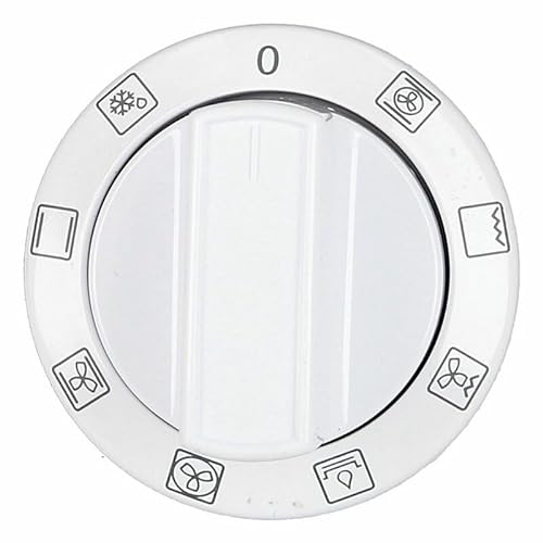LUTH Premium Profi Parts Kompatibel mit Beko Drehknopf für Backofenfunktionen 250315005 an Herd Gasherd