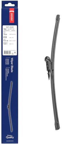 DENSO Heck Flachwischer DF-328 (400 mm): Leiser, langlebiger Wischer mit aerodynamischem Design. OEM-Qualität, breite Kompatibilität, 2 Jahre Garantie | Kompatibel mit: FIAT TALENTO Kasten, NISSAN NV300 Kombi, PRIMASTAR Bus, PRIMASTAR Kasten, OPEL VIVARO B Bus