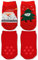 2 paia calze Natalizie per Bambini Antiscivolo - Design Babbo Natale e Pupazzo di Neve, Ideali per l’Inverno e il Natale (natale albero18-24 mesi)