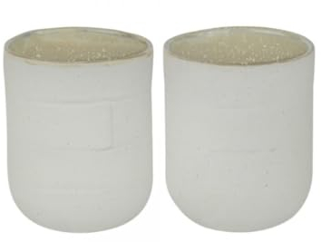 Mette Ditmer SAND GRAIN mug, 30 cl., 2-pack Ø8 x H9,5 cm Straw [SET]