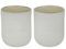 Mette Ditmer SAND GRAIN mug, 30 cl., 2-pack Ø8 x H9,5 cm Straw [SET]
