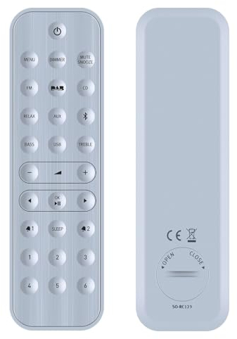 GOUYESHO Fernbedienung für Sonoro SO-RC123 Bluetooth Audio Echo Wand Heimkino