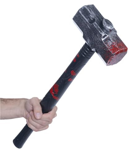 Rubies Bate Martillo sangriento imitación sangre, Accesorio para disfraz, Complemento, Talla Única, Unisex, Zombies para Halloween, Carnaval y Fiestas