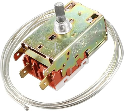 K50-P1125-001 Réfrigérateur 4 Thermostat thermique Contrôleur de commutateur de température for accessoires de réfrigérateur/congélateur -18 ~ + 8,5 Celsius