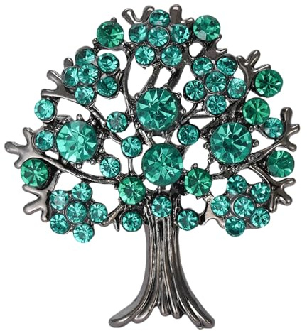 Broche arbre de vie avec fermoir de sécurité multifonction, broche arbre de vie, décoration délicate pour rassemblement