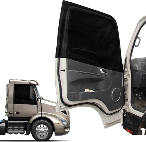 Mosquiteras para Puerta Delantera Compatible con Volvo FH FE Mercedes Actros Man TGX DAF LF CF - Mosquitera Parasol Ventanas Coche, Protección contra Mosquitos para Camping