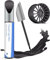 Peinture de retouche pour jantes - Noir brillant - Compatible avec les jantes Ford - Réparation DIY des dommages causés par les trottoirs avec peinture assortie