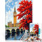 1000 Piece Jigsaw Puzzles for Adults Jigsaw street view of london Big Ben Schwierig Schwer Kunstwerk Geschenk52x38cm