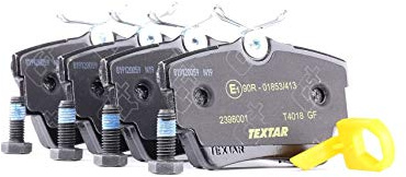 Textar 2398001 Brake Pad Set, Disc Brake