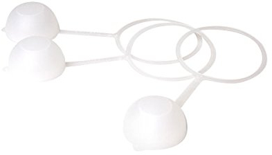 ISYbe Staubschutz (3 Stück) (BPA-frei, spülmaschinengeeignet, geruchs- & geschmacksneutral)