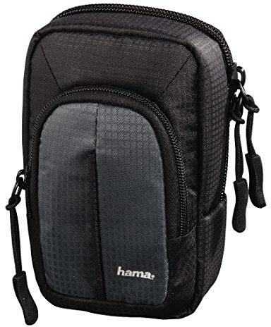 Hama Fancy Urban 80M Borsa per Fotocamera, 7.5 x 4.5 x 12.5 cm, Grigio