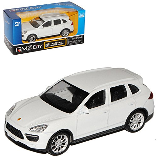 alles-meine.de GmbH Porsche Cayenne Typ 92A Turbo Weiss SUV 2. Generation Ab 2010 1/43 Modellcarsonline Modell Auto
