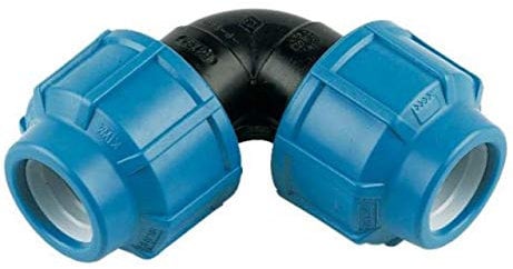 FLOPLAST MDPE 20mm Elbow - Bag of 2