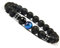 UEUC Chakra yoga équilibre bracelet fait de naturel Onyx Pierre diffuseur jonc pour hommes & femmes