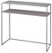blomus Sideboard FERA | Mourning Dove | 85L x 35B x 80H cm | Beistelltisch Grau | Konsolentisch aus Stahl für Flur, Wohnzimmer, Schlafzimmer, Büro