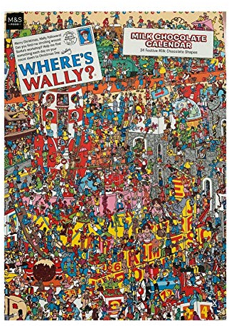M&S Adventskalender Where's Wally, 80 g