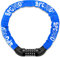 SPGOOD Candado de Bicicleta Antirrobo (14 colores) antirrobo de combinación de 5 dígitos Candado,utilizado para bicicletas, motocicletas, puertas(Azul Oscuro)