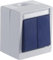 OPUS® RESIST Serienschalter Farbe hellgrau/stahlblau