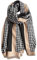 LumiSyne Damen Winter Kaschmir Schal Mode Tücher Klassische Hahnentritt Pashmina Schals Mit Quasten/Fransen Warme Weiche Langer Verdickter Stolen Schultertuch