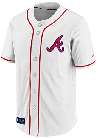 Fanatics Iconic Supporters Mesh Jersey Shirt - Atlanta Braves - S