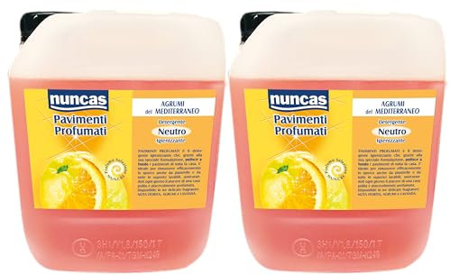 Nuncas Pavimenti Profumati - Detergente Pavimenti - Agrumi - 5000ml