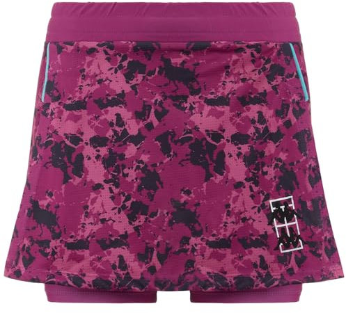 Kappa Fava Gonna-Pantalone da Tennis, Fucsia, S Donna