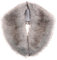 Futrzane Siberian Kragen - 20er Jahre Fellkragen Damen - Faux Fell Pelz Schal (Silber Siberian)
