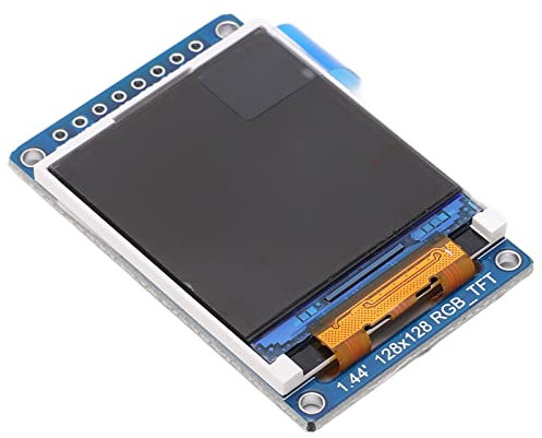 TFT-LCD-Anzeigefeld, TFT-LCD-Anzeigefeld 1,44 Zoll SPI-Schnittstelle Bunte PCB-Verkabelung Freier Bildschirm Optoelektronisch, LCD-Grafikdisplays